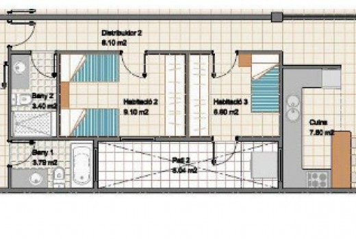 Sale - Piso -
Lloret de mar - Blanes - Tossa de mar - 1